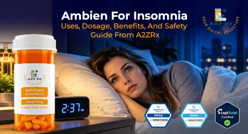 Ambien for Insomnia: Uses, Dosage, Benefits, and Safety Guide From A2ZRx