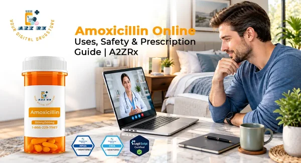Amoxicillin Online: Uses, Safety, Dosage Strengths & Prescription Requirements