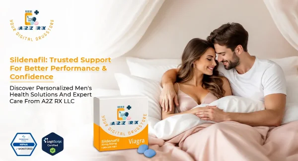 Sildenafil Medication: Safe, Effective ED Treatment You Can Access Online Through A2ZRx