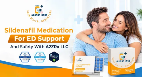 Sildenafil Medication for ED Support and Safe Treatment Guidance With A2ZRx