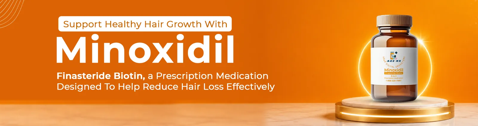 Men's Hair Loss(Minoxidil, Finasteride, Biotin)