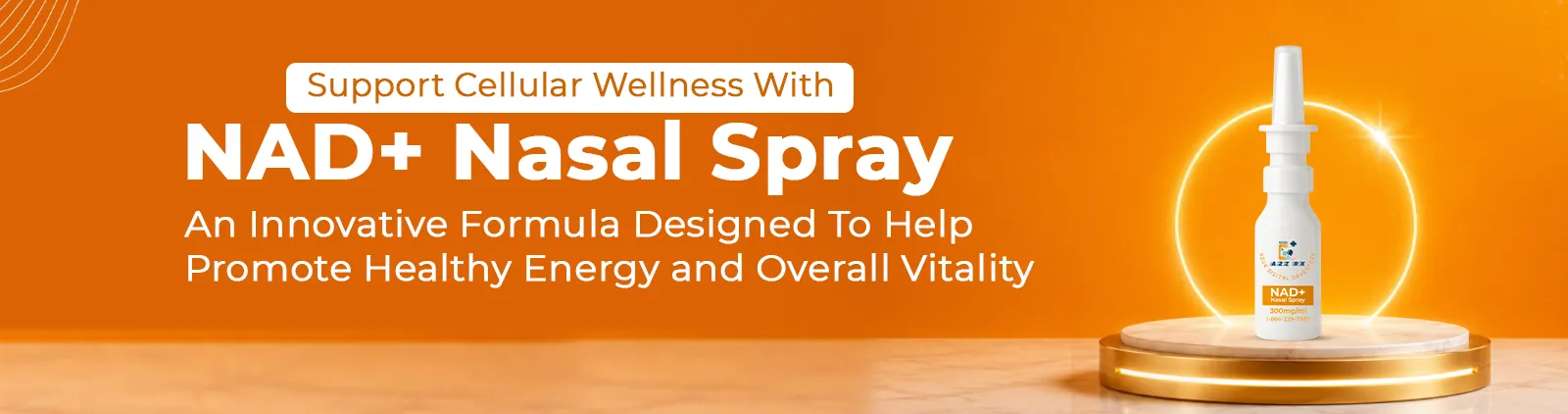 NAD+ Nasal Spray (300mg/ml)