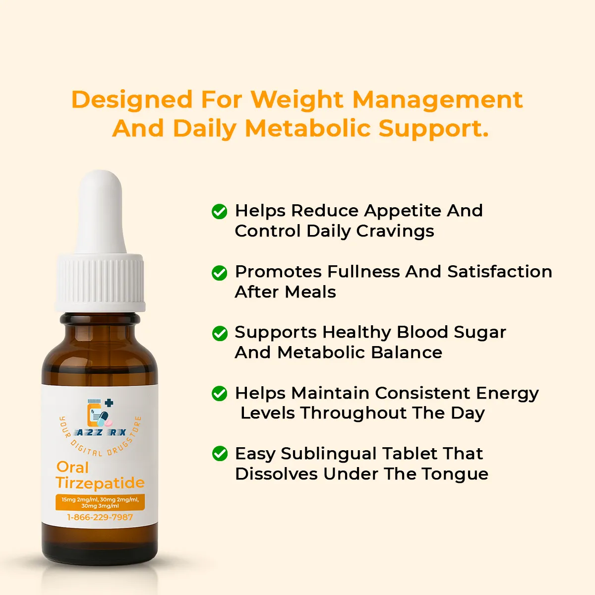 Tirzepatide Oral Drops