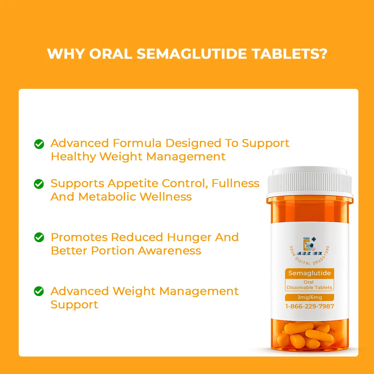Semaglutide Oral Dissolvable Tablets (ODT)