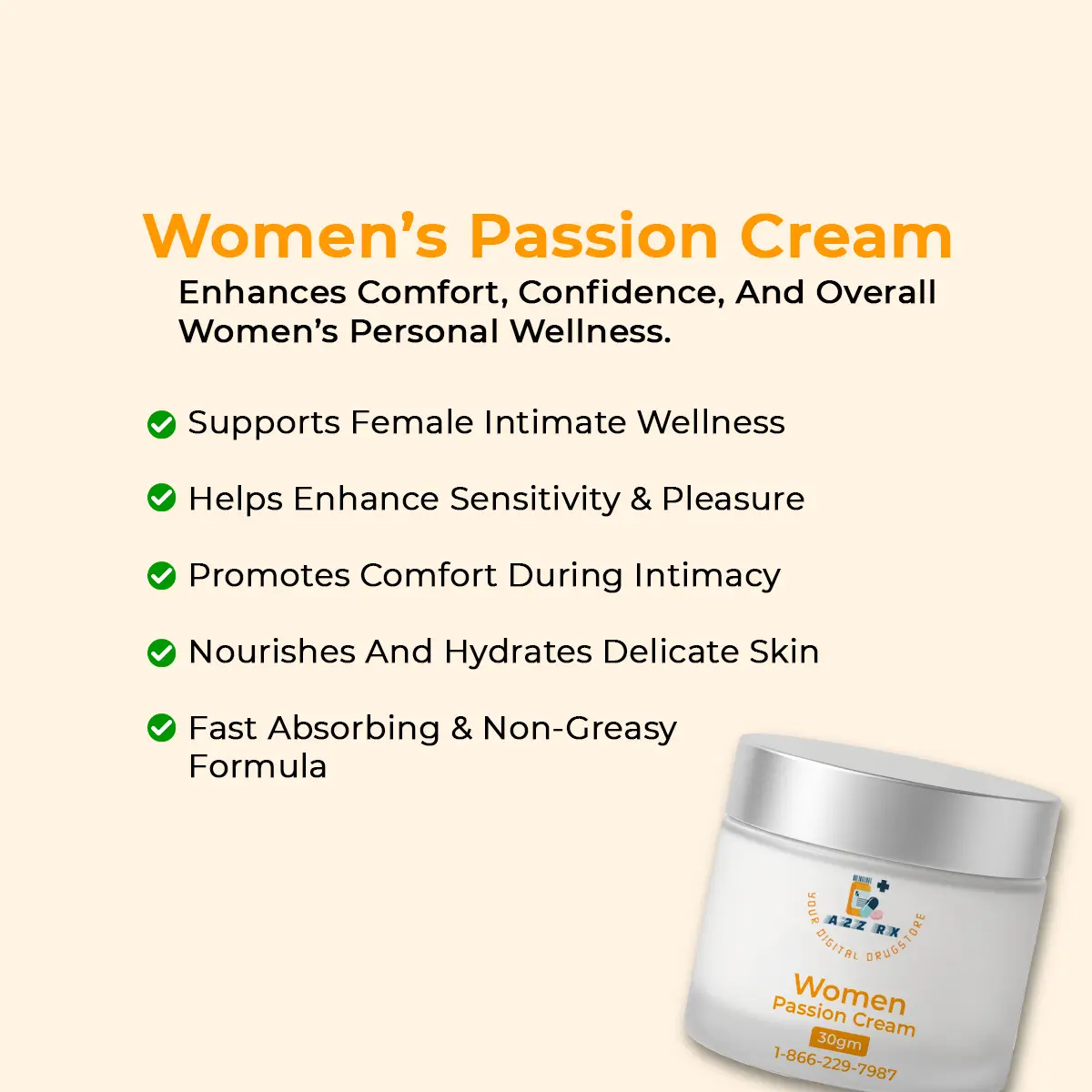 Women's Passion Cream