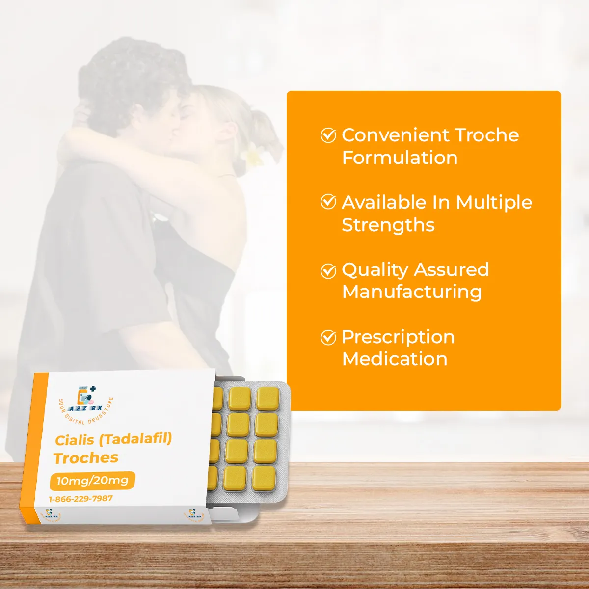 Cialis (Tadalafil) Troches