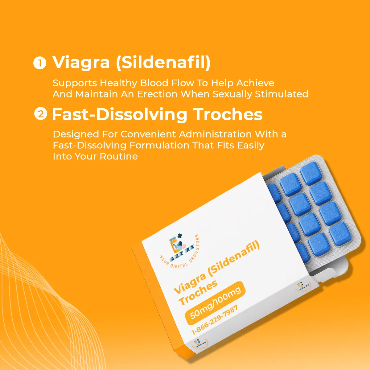 Viagra (Sildenafil) Troches