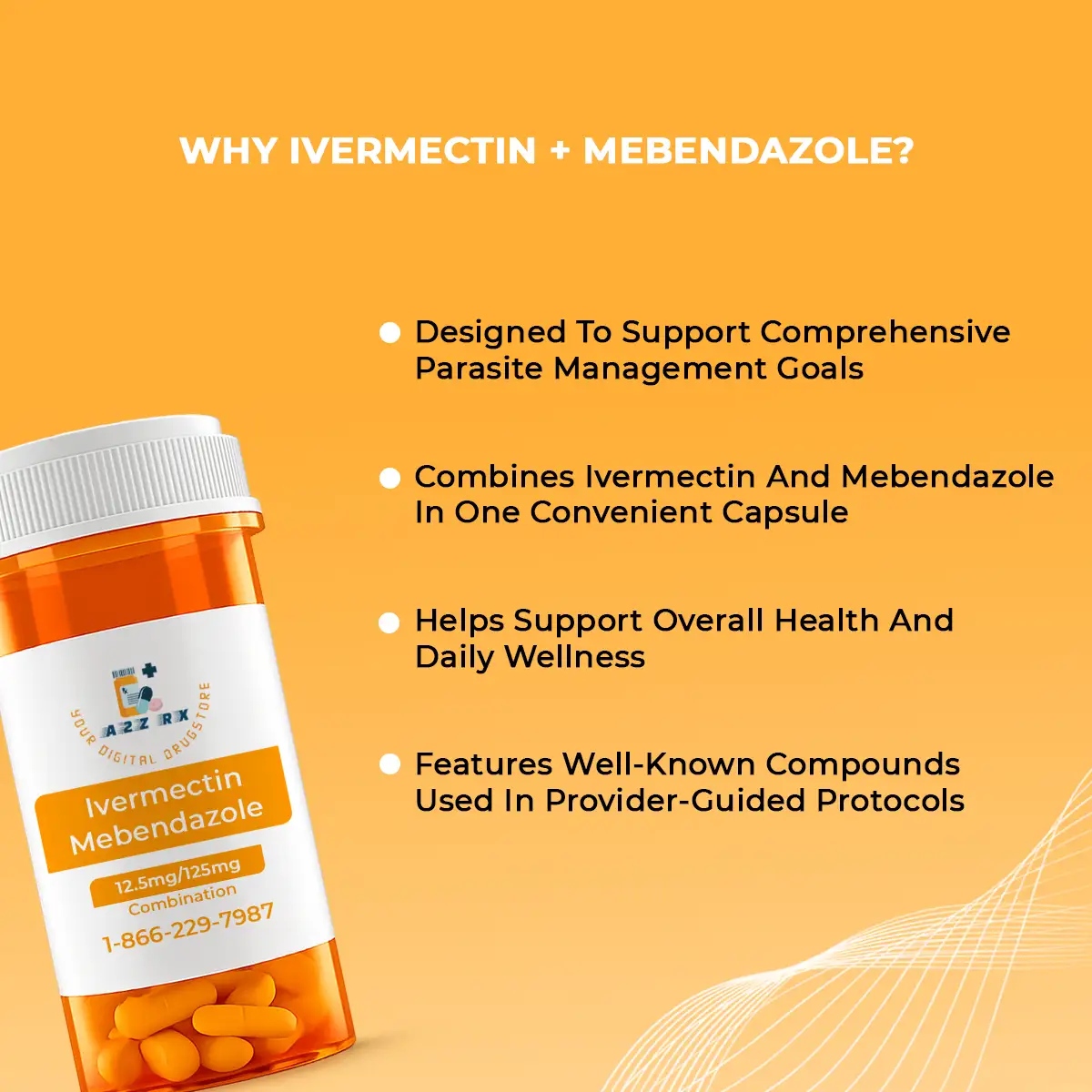 Ivermectin+Mebendazole Combination 3