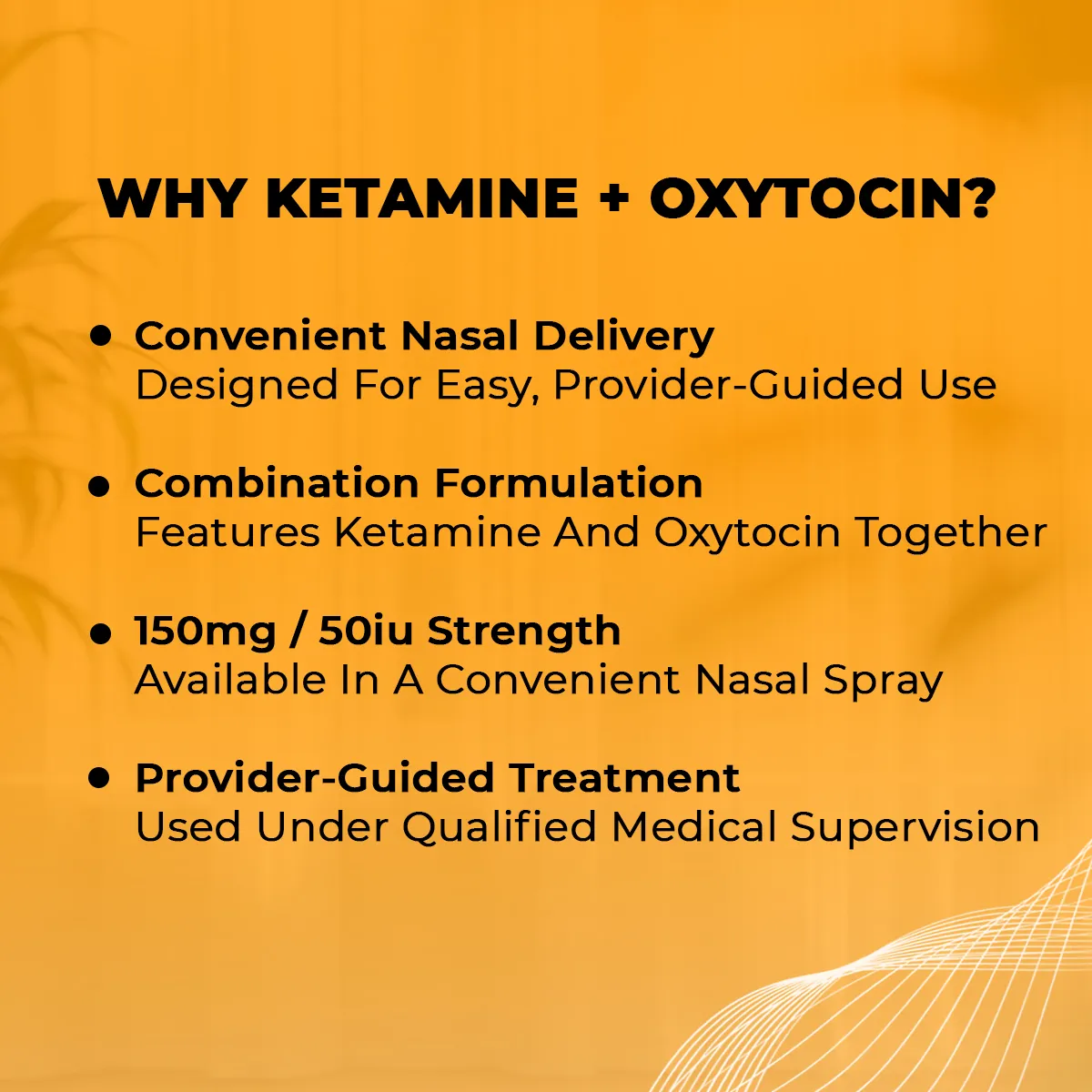 Ketamine 150mg/Oxytocin 50iu Nasal Spray 3